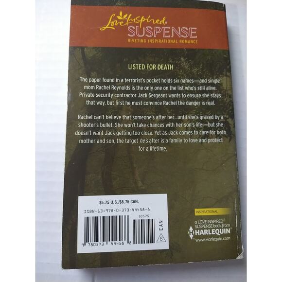 Love Inspired Suspense Thriller Romance 4 Book Lot - Picture 9 of 10